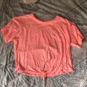 Exist - Pink tied shirt XL